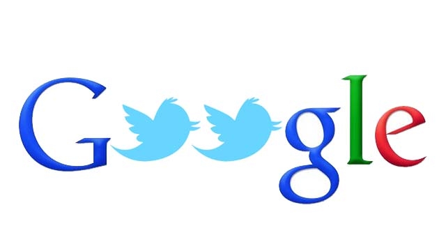 Twitter and Google - Ilustrasi: netdna-cdn.com