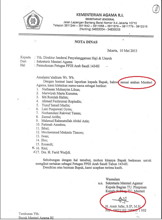 Kasus Haji Penzaliman Terhadap Pelayan Tamu Tuhan