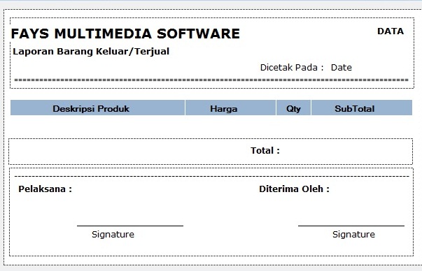Program kasir gratis full version
