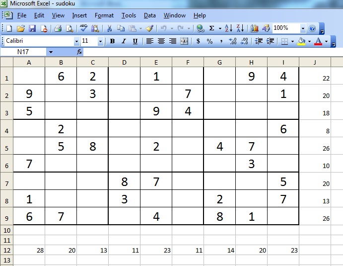 Rumus Sudoku Cepat Dunia Sosial Rumus Sudoku Cepat Dunia Sosial